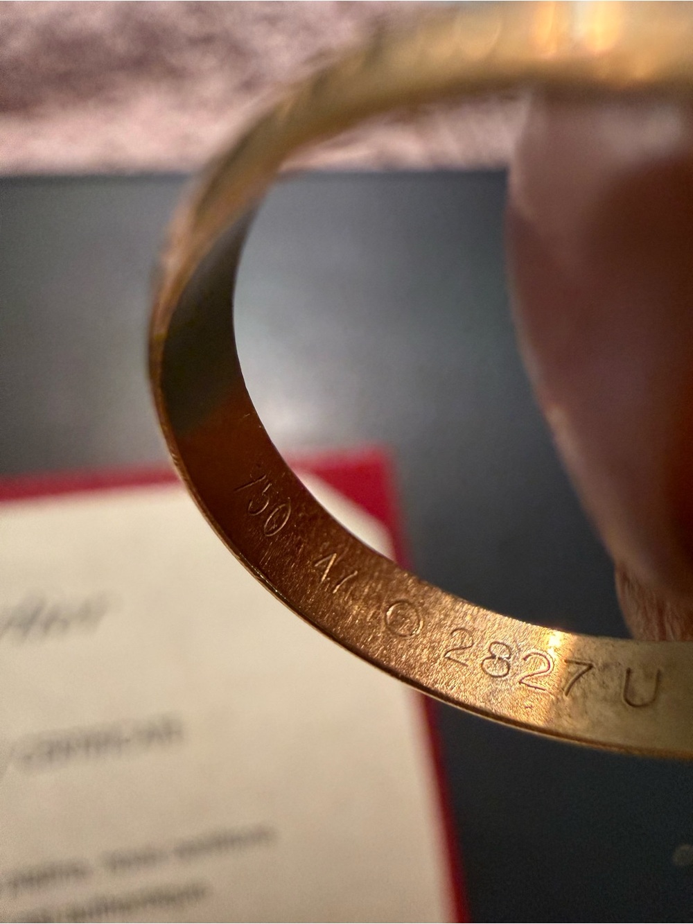 Cartier vintage Le Must de Cartier trinity ring. Size 4. - Picture 10 of 13